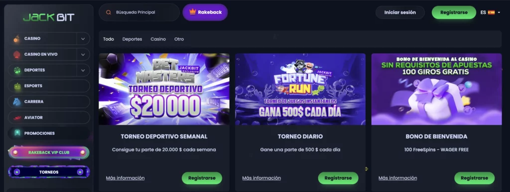 promociones de Jackbit Casino