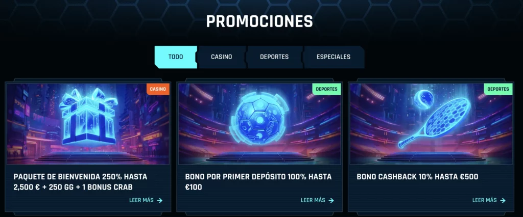 Bono de Ninlay Casino