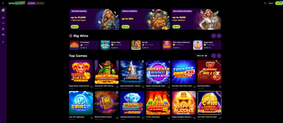 spinmama casino